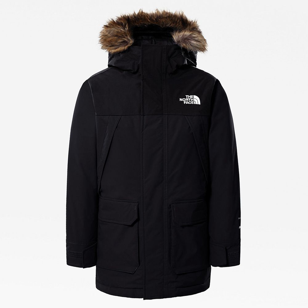 The North Face Parka Boys Australia - The North Face Mcmurdo Black Mcmurdo (XMP-074156)